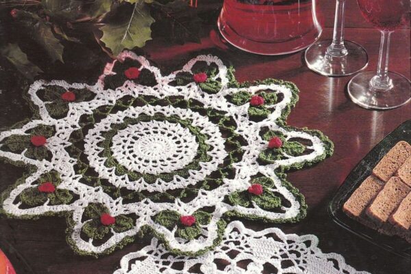 DIY Christmas Doilies