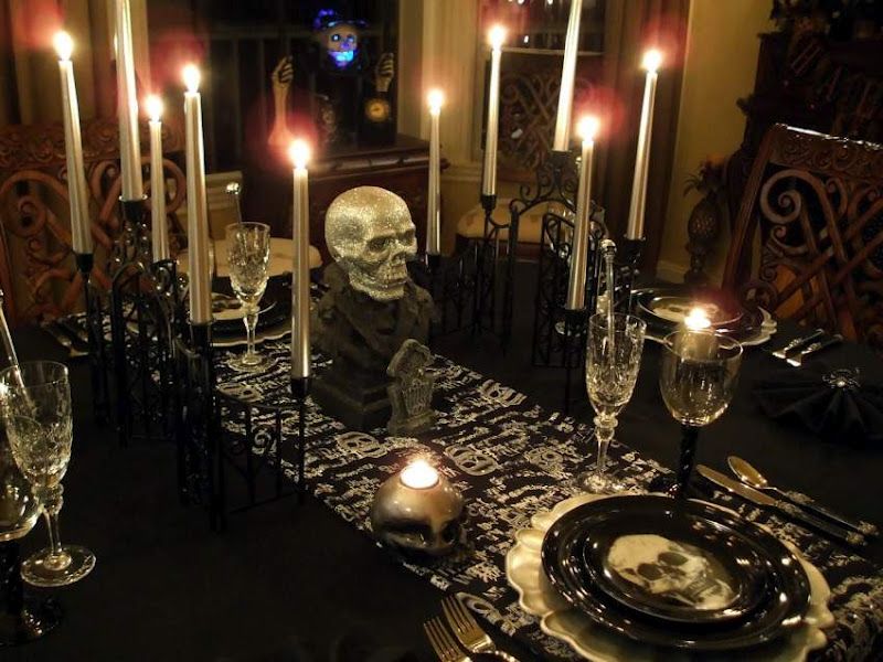 Halloween decorations for the table