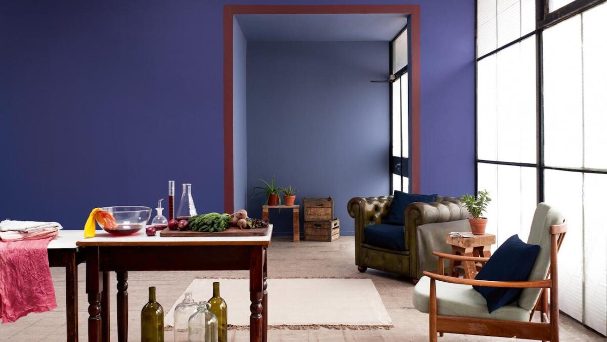 Indigo Wall Ideas: Here Are All The Secrets For A Flawless Home ARTICLE