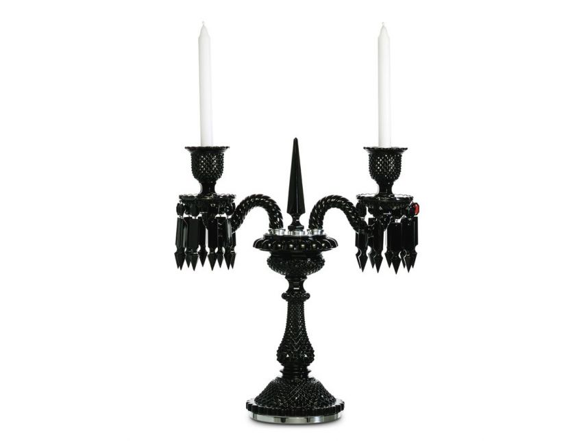 Zenith Darkside candelabra from Baccarat