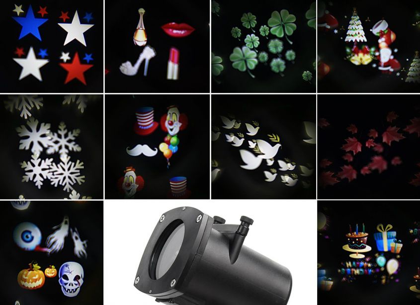 Lights projector with 12 designs