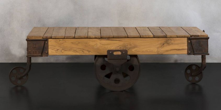 Factory coffee table