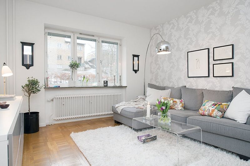 Furnish A Small Two-Room Apartment In Nordic Style And Low Cost Inside Furnish Apartment