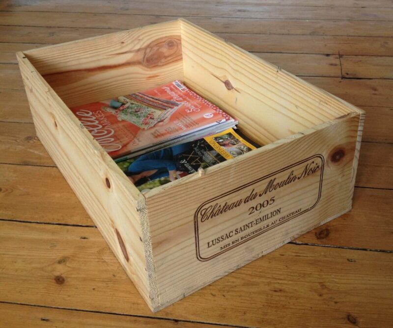 recycling-crates-wine-wood-magazines