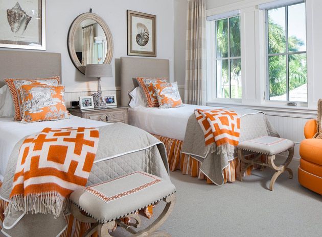 Decorate with orange