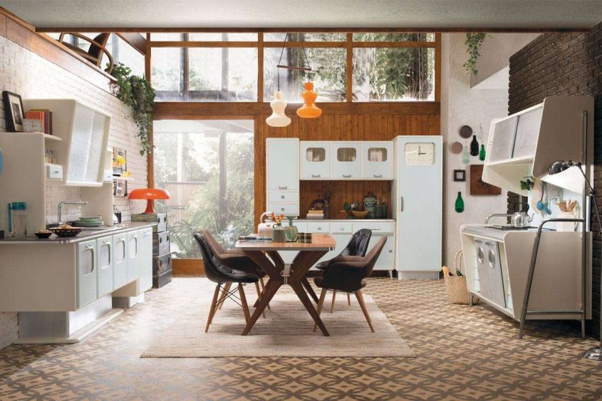 kitchen in vintage style