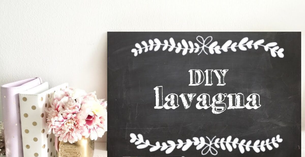 How to make a blackboard with DIY art