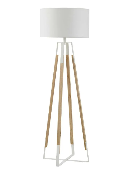 Ailanto And Ecru Metal Floor Lamp Alt 152 Dagna