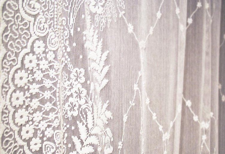 lace curtains