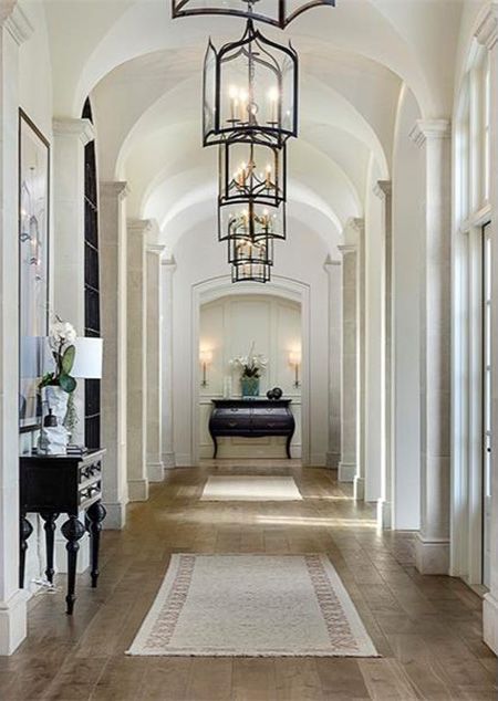 classic chandeliers for corridor