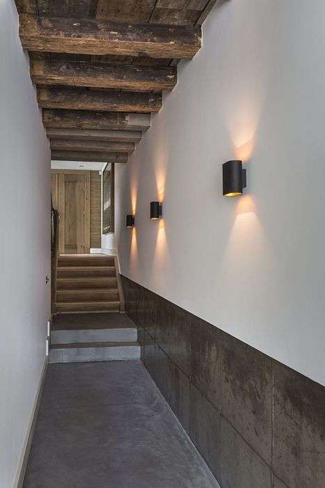 wall spotlights for the corridor