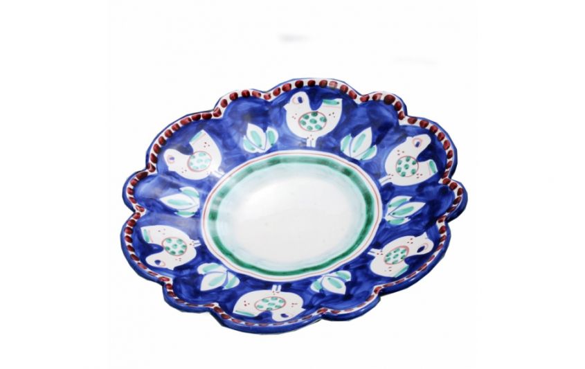 Vietri ceramic daisy tray