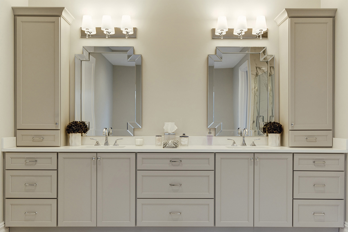 Taupe walls bathroom: tips for an elegant and refined bathroom