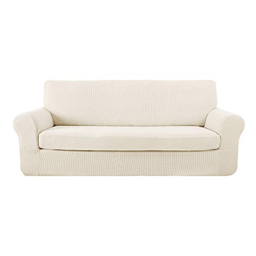 Deconovo Prodector del Mueble 4 Seater Sofa Cover 237 x 83 x 89 cm White