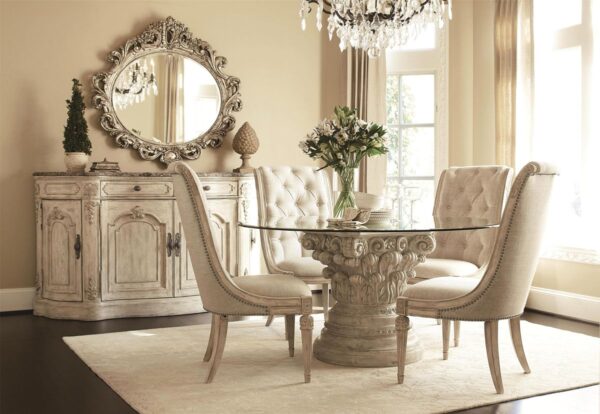 round-glass-dining-table