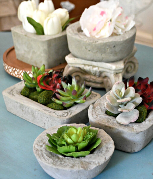 do-it-yourself-stone-planters