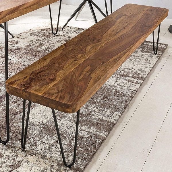 FineBuy Dining Bench 120 cm