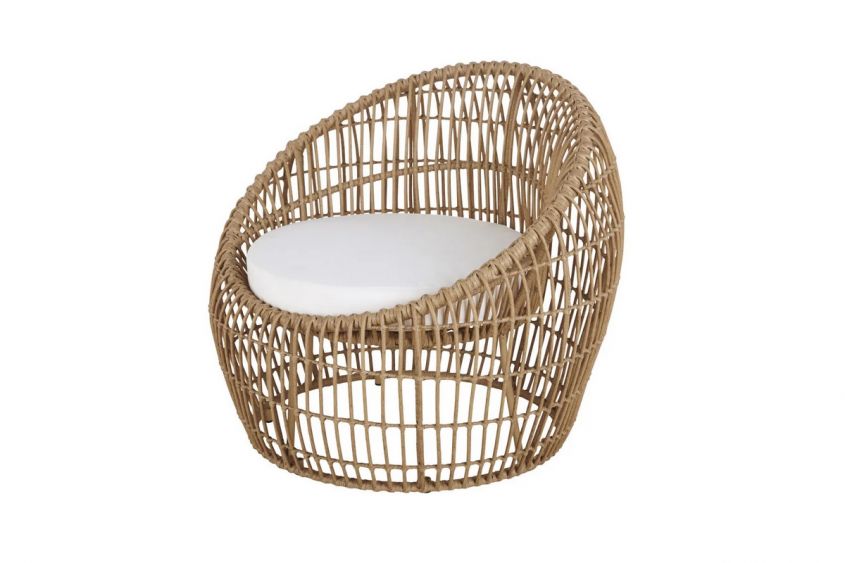 maisons du monde rattan armchair