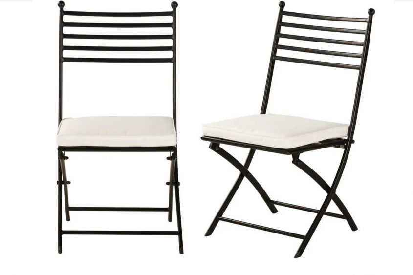 maisons du monde metal garden chairs