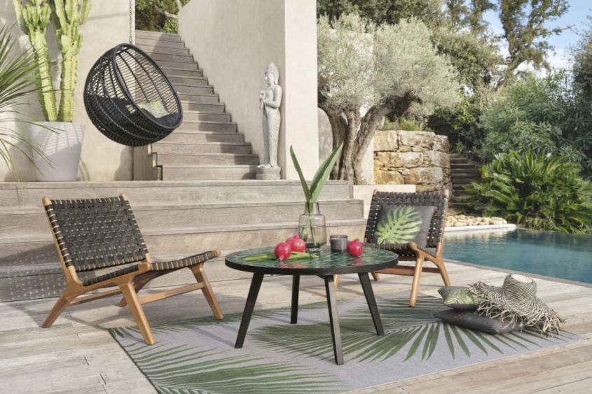 decorate the patio with buddha maisons du monde garden statue