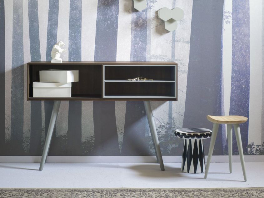 Olivia wooden console, Miniforms