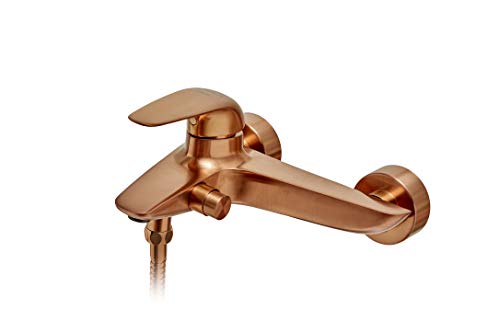 Strohm TEKA - ÍTACA bath / shower mixer tap with SafeTouch and noise damper.  Bronze finish