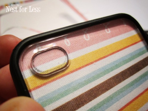 DIY mobile phone cover