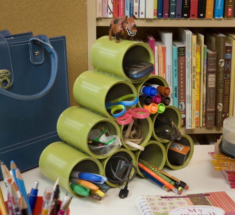 recycle-cans-organizser-desk