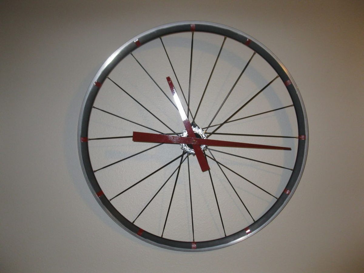 recycle-bike-clock