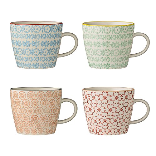 Bloomingville Set of 4 Carla mugs