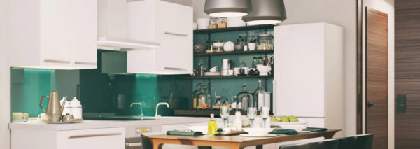 Kitchen green walls: all the shades for an elegant kitchen