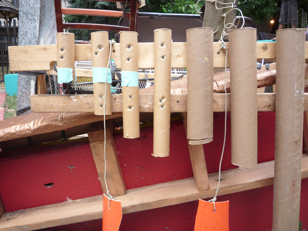 musical-instrument-recycle-xylophone-cardboard