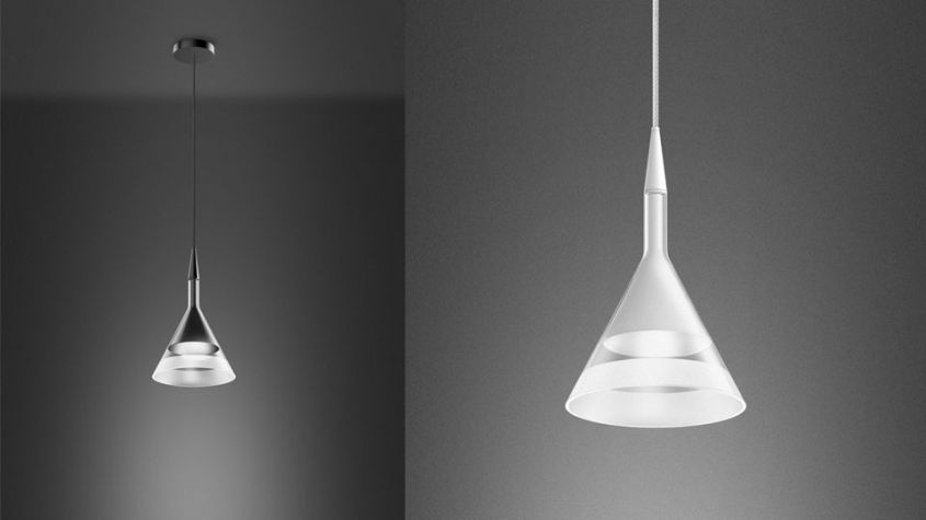 simple design chandelier by artemide