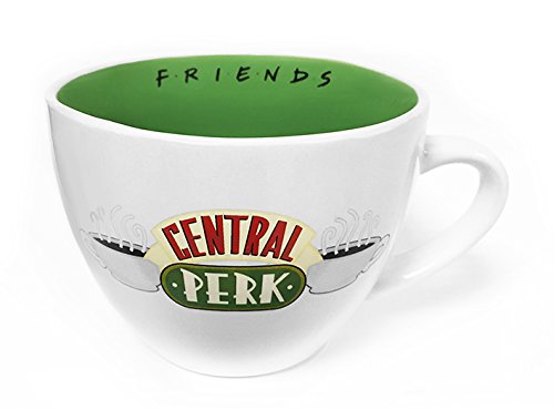 Pyramid International Central Perk Large Coffee Mug, Ceramic, White, One Size