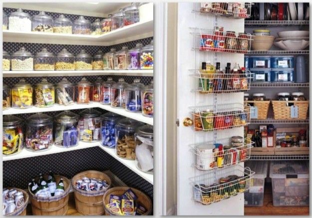 Well organized pantry