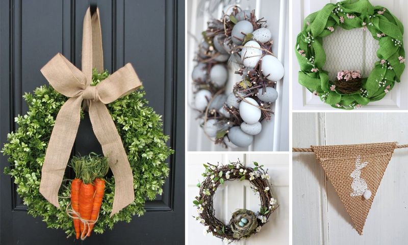 Easter wreaths and wreaths