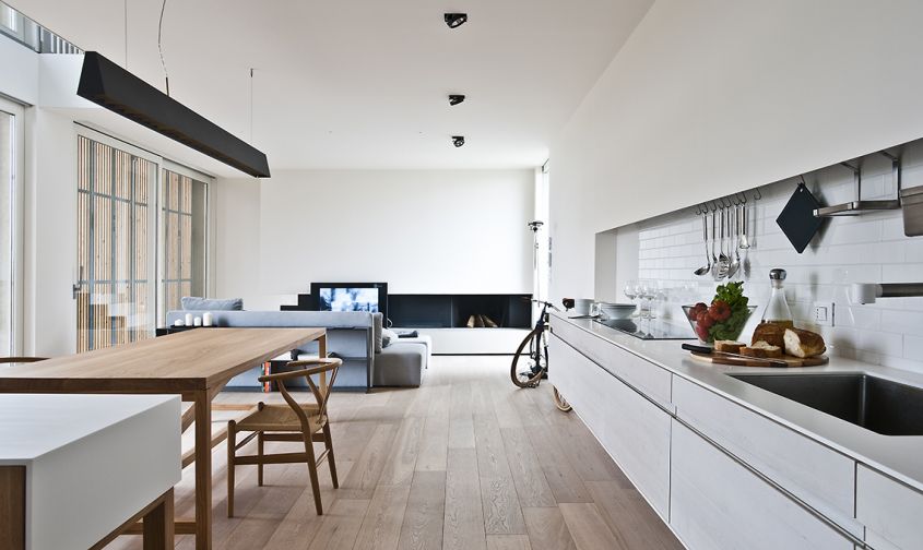 furnish a modern open space