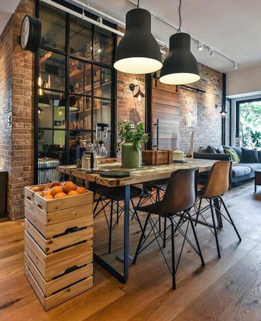 10 rules for furnishing your home in an industrial style and make no mistake