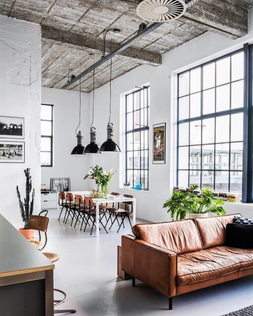 10 rules for furnishing your home in an industrial style and make no mistake