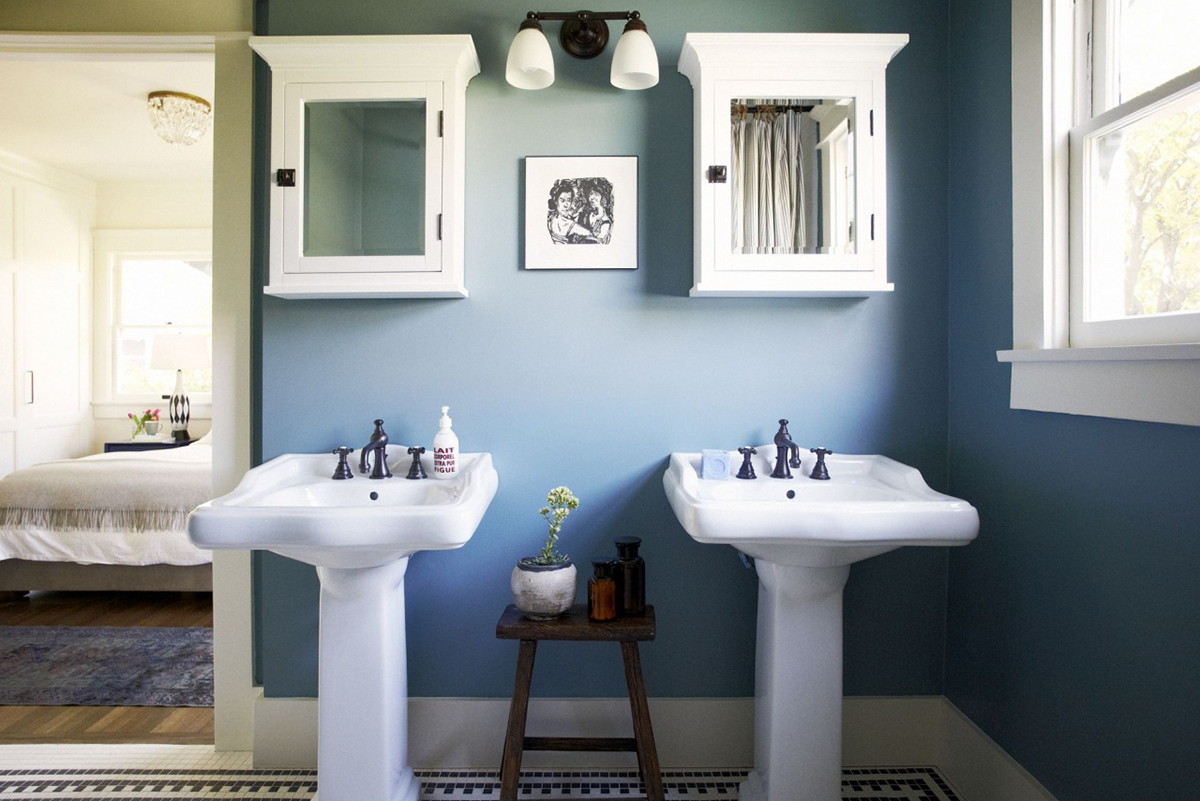 how to paint bathroom vanity - How to Paint a Bathroom the Right