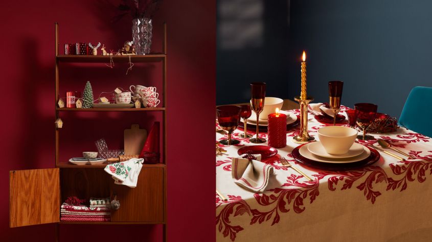 Red and gold Christmas by Zara Home