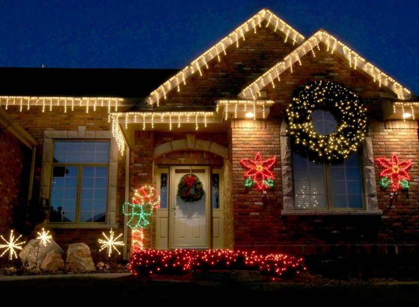 Outdoor Christmas decorations