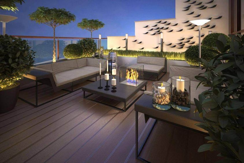 roof garden sofas