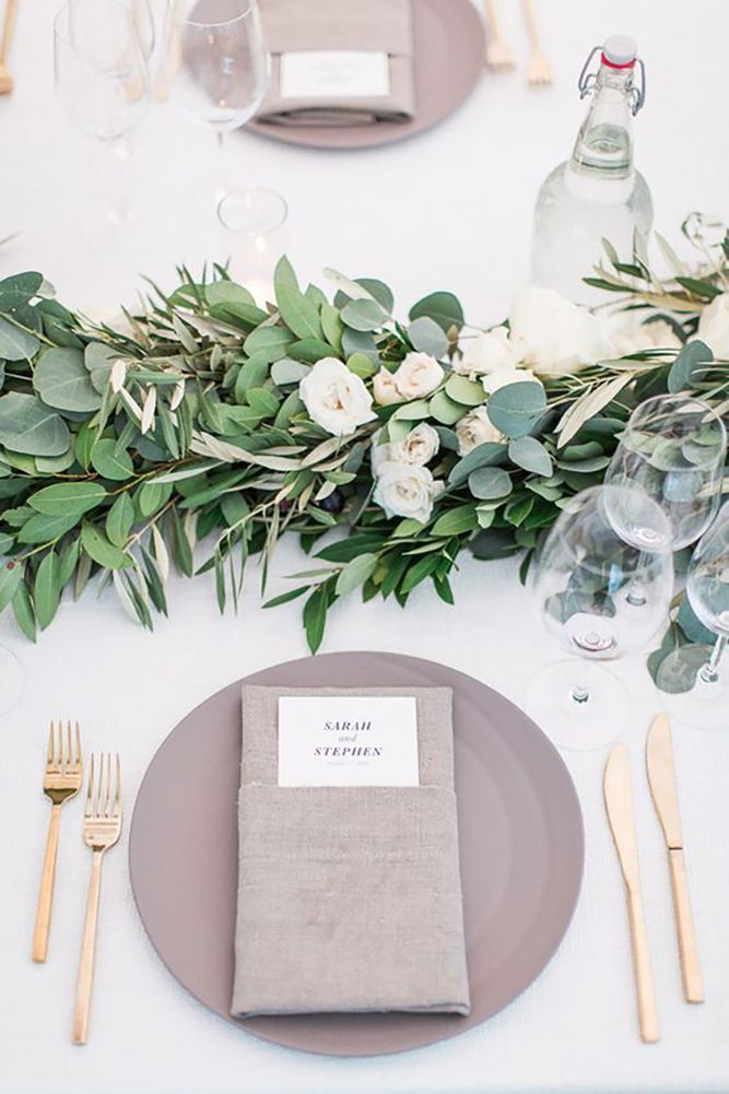 Ideas for an elegant table