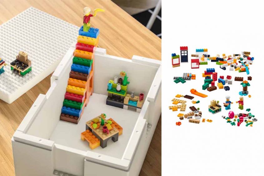 ikea lego bygglek bricks set