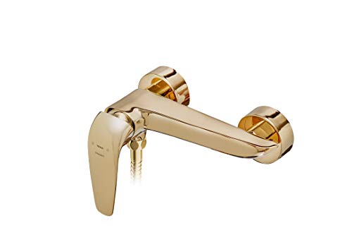 Strohm TEKA - ÍTACA single-handle shower tap with SafeTouch and noise absorber.  Gold finish