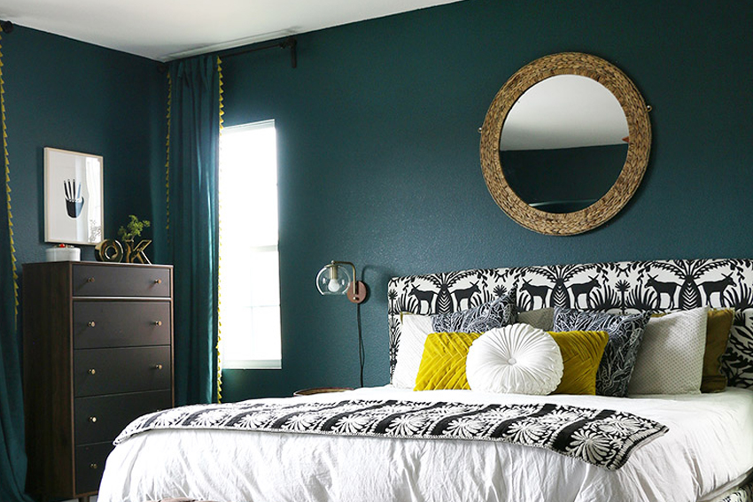 Teal bedroom: 4 furnishing ideas for every style