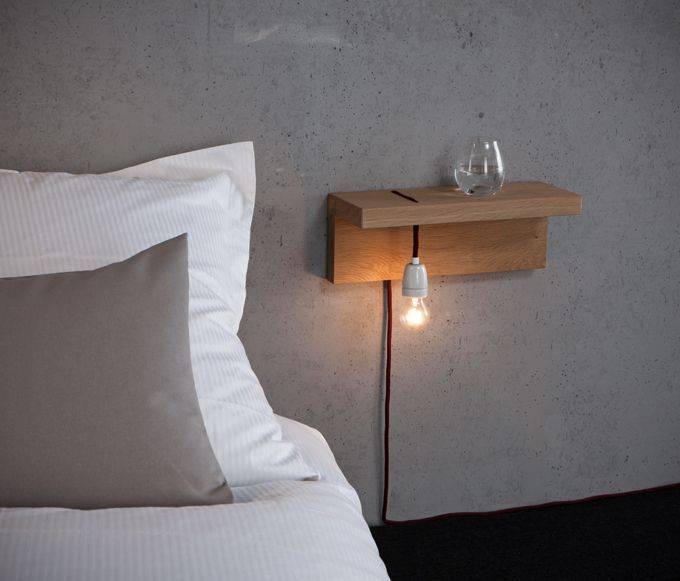 Unconventional bedside tables, for unconventional bedrooms - Interior