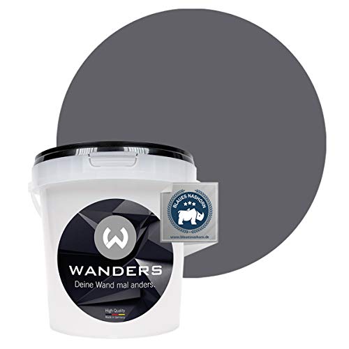 Wanders24 Wall Paint Matte Chalkboard Paint (1 liter, Graphite Gray) Washable, Creative, Writable, Chalkboard Paint