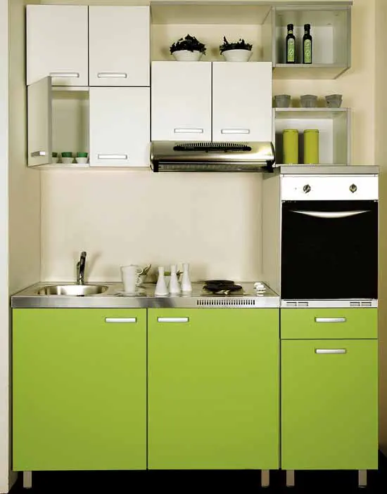 small kitchen furnish